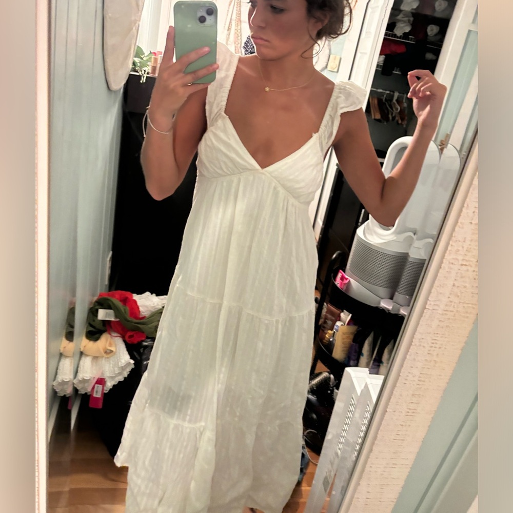 Cute white maxi dress
